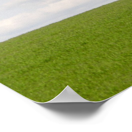 Poster Herbe verte (Coin)