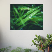Poster Herbe verte