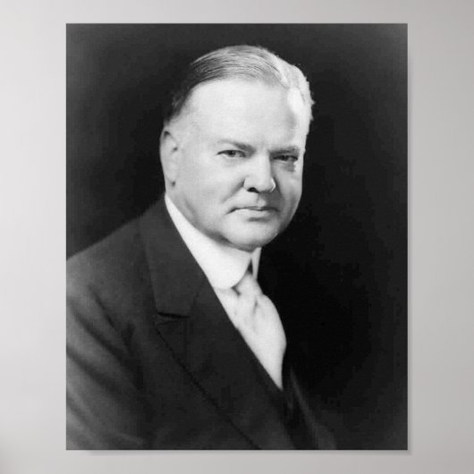 Poster Herbert Hoover (Devant)