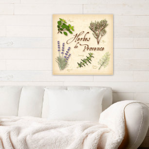 Poster Herbes de Provence