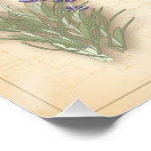 Poster Herbes de Provence (Coin)