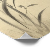 Poster Herbes, Hokusai Art Japonais (Coin)