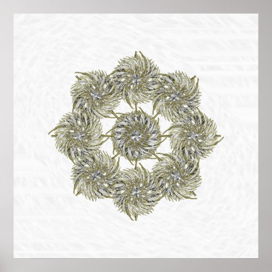 Poster Herbes rouges dans le mouvement 2 (Devant)