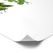 Poster Herbes, thème herbes (Coin)