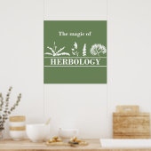 Poster herbologie (Cuisine)