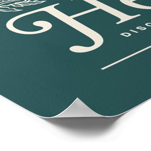 Poster Herbologie HOGWARTS™ (Coin)