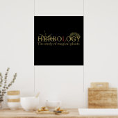 Poster herboristerie (Cuisine)