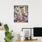 Poster Hercule et l'Hydre (Bureau à domicile)