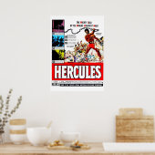 Poster Hercules (Cuisine)