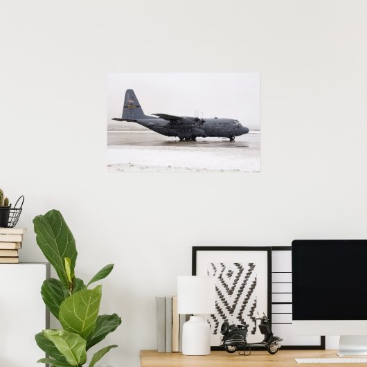Poster Hercules C-130 (Bureau à domicile)