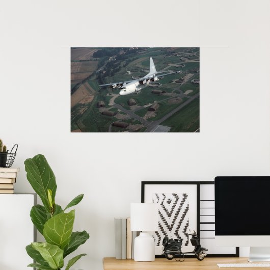 Poster Hercules C-130 (Bureau à domicile)