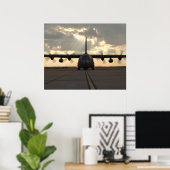 Poster Hercules C-130 (Bureau à domicile)