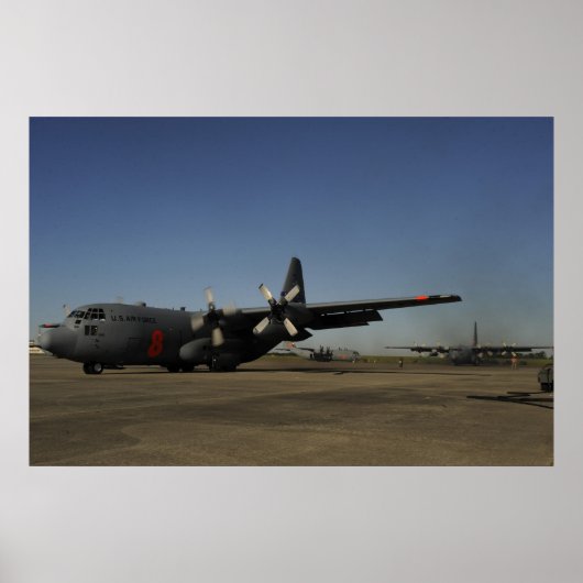 Poster Hercules C-130 (Devant)
