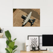 Poster Hercules C-130 (Bureau à domicile)