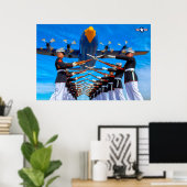 POSTER HERCULES C-130T (Bureau à domicile)