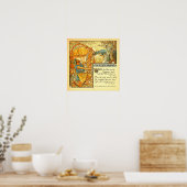 Poster Hercules et le Wagoneer Walter Crane (Cuisine)