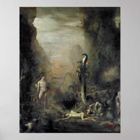 Poster Hercules et Lernaean Hydra (Devant)