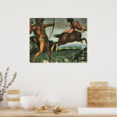 Poster Hercules et Nessus par Franz von Stuck (Cuisine)