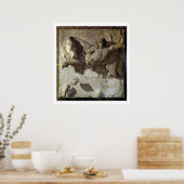 Poster Hercules Fighting the Cretan Bull (Cuisine)