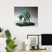 Poster Hercules souillant les chevaux de Diomedes, (Bureau à domicile)