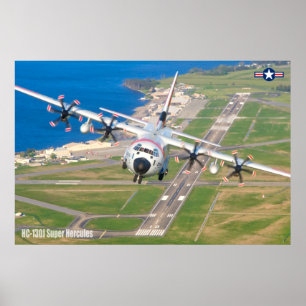 POSTER HERCULES SUPER HC-130J