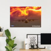 POSTER HERCULES SUPER HC-130J (Bureau à domicile)
