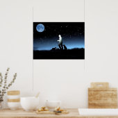 Poster "Herder de mouton bleu"~Poster (Cuisine)