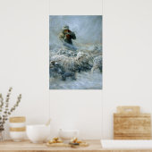 Poster Herder de mouton, tempête par Newell Convers Wyeth (Cuisine)