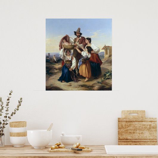 Poster Herdsman, 1835 (Cuisine)