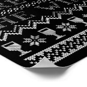 Poster Here For The Wine Ugly Christmas Sweater Funny Chr (Coin)