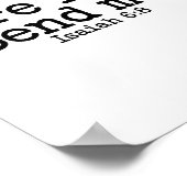 Poster Here I Am Lord Send Me T Christian Faith Religion (Coin)