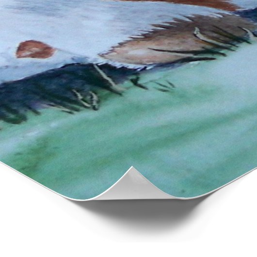 Poster Hereford Calf (Coin)