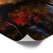 Poster Herfst Lake (Hoek)