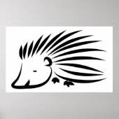 Poster Hérisson (Devant)