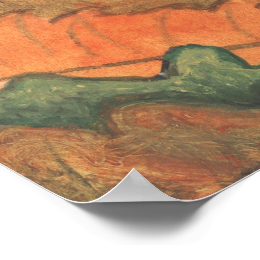 Poster Hérisson s'entretenant Illustration (Coin)