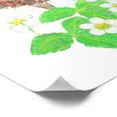 Poster Hérisson souriant (Coin)