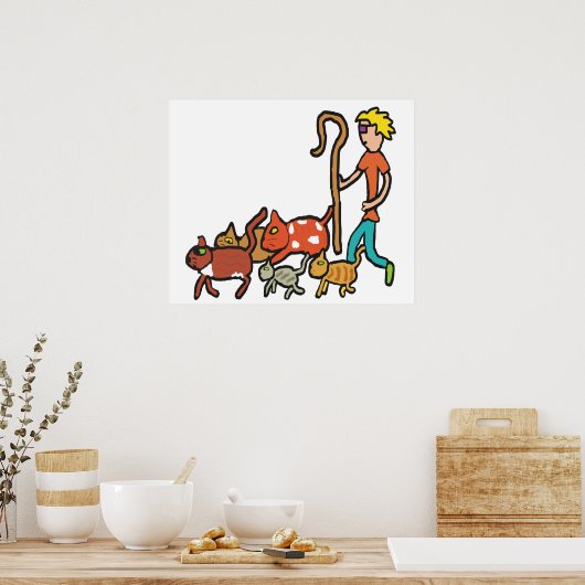 Poster Héritage de chats (Cuisine)