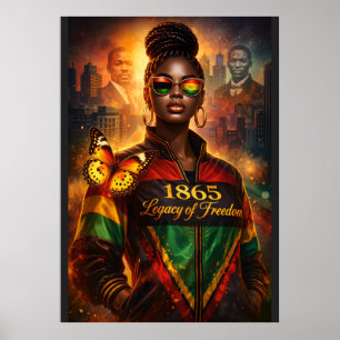 Poster Héritage de liberté (Villes + Personnalités histor