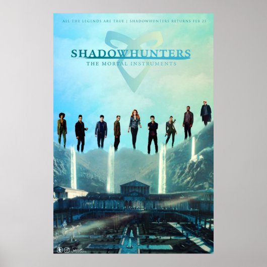 Poster Héritage de Shadowhunters (Devant)
