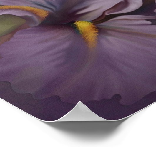 Poster Hérloom Iris In Iris Vase Art Poster/Imprimer (Coin)