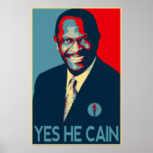 Poster Herman Cain 2012 (Devant)
