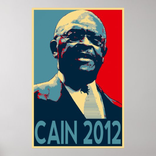 Poster Herman Cain 2012 (Devant)