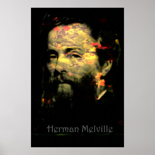Poster Herman Melville (Devant)