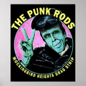 Poster Herman Munster The Punk Rods (Devant)