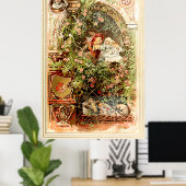 Poster Hermann Vogel - Beauté dormante (Bureau à domicile)