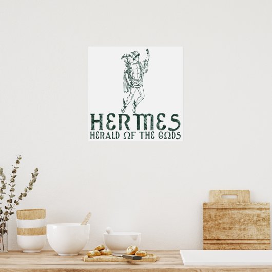 Poster Hermes (Cuisine)