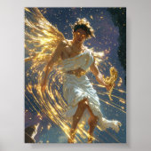 Poster Hermes, Messager des Dieux - Vitesse Divine (Devant)