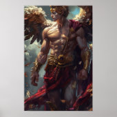 Poster Hermes Mythologie avec une expression sans  (Devant)