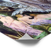 Poster Hermia et les Fées Art Fairy Victorien Imprimer (Coin)