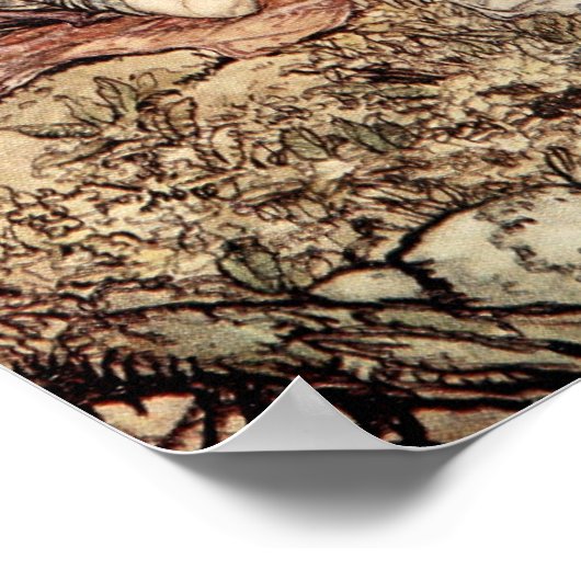 Poster Hermia et Lysander (Coin)